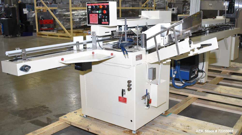 Used Bivans Model 74G Vertuck Semi-Automatic Vertical Cartoner.